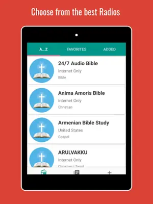 Bible Study Radio Stations android App screenshot 2