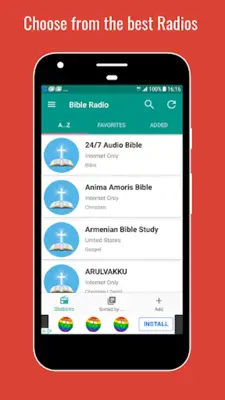 Bible Study Radio Stations android App screenshot 7